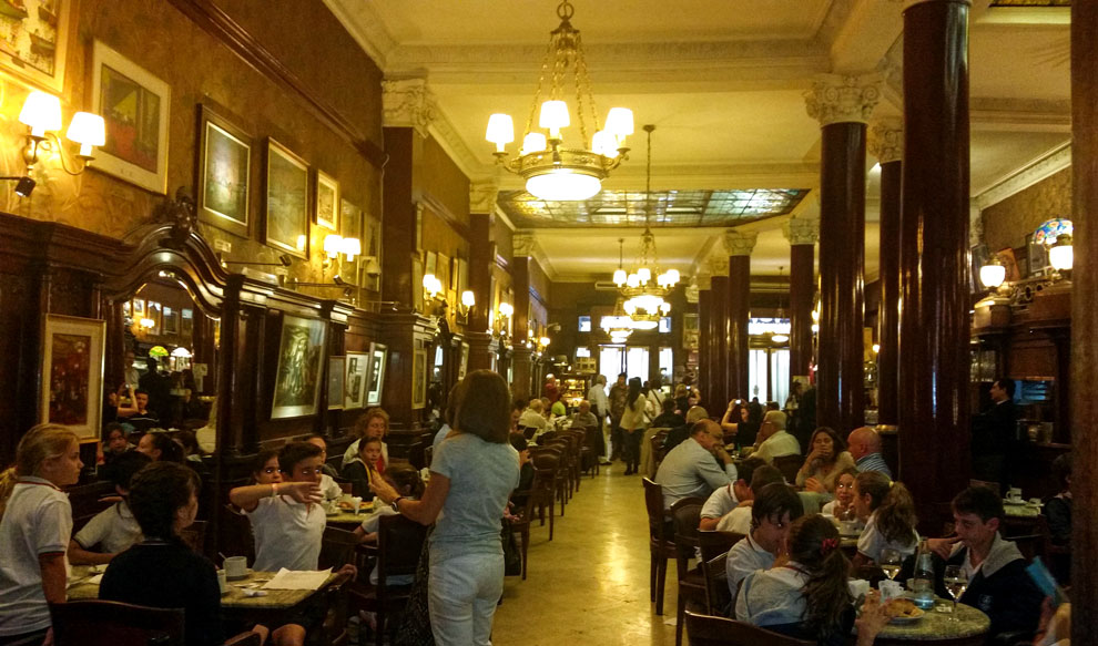 Buenos Aires cafe tortoni