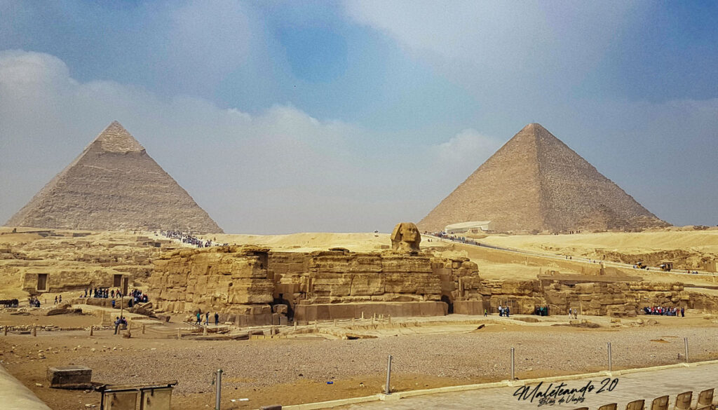 Esfinge y Pirámides de Guiza El Cairo