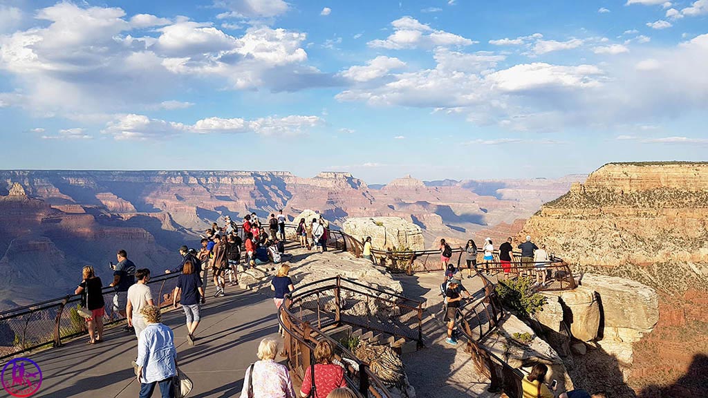 atardecer en Mather Point