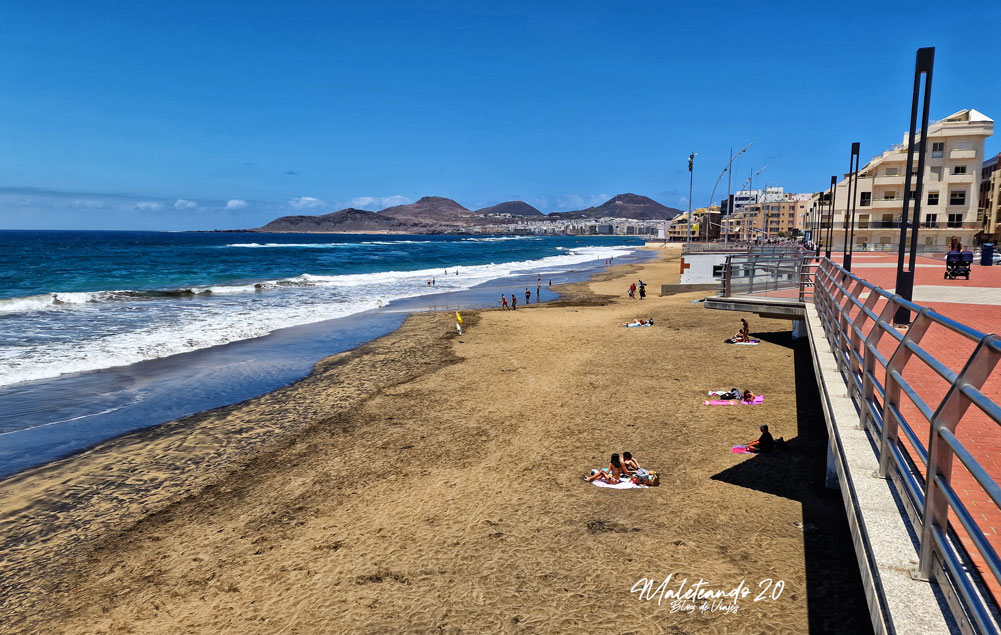 Playa de la Canteras Las Palmas de Gran Canaria