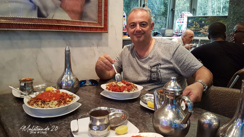 Comida tipica en El Cairo
