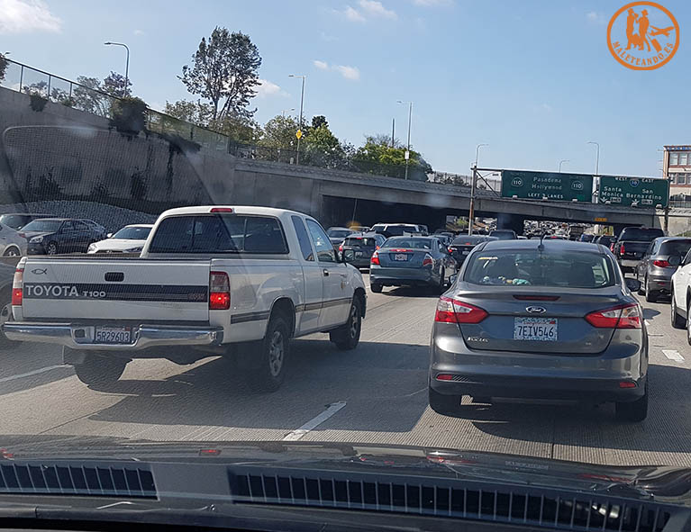Autopista en Los Ángeles