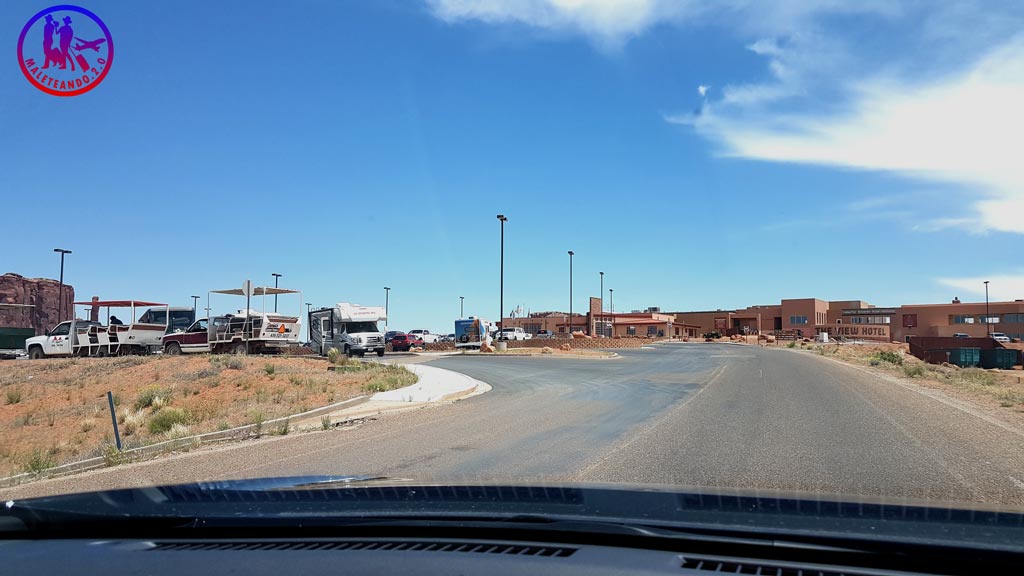acceso a Monument Valley