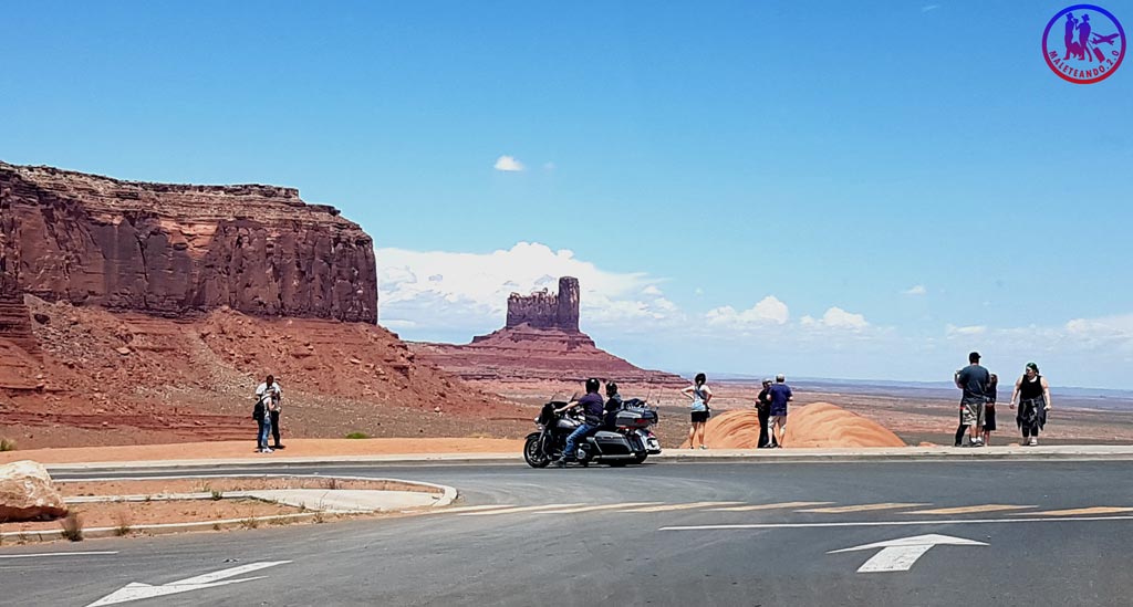 aparcamiento Monument Valley
