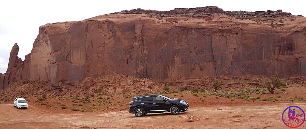 Pista en Monument Valley