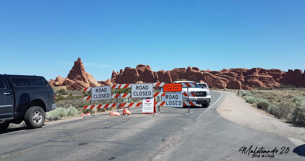 Acceso Devils Garden Arches Park