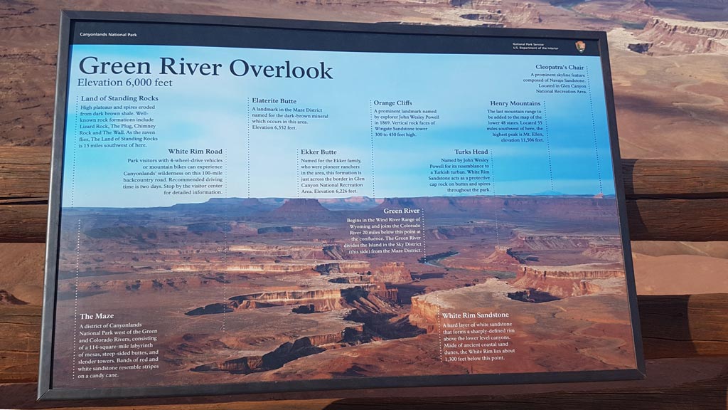 Green River Overloock Canyonlands