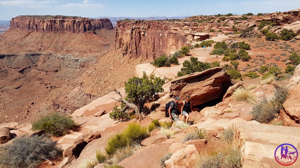 Grand View Point Overlook Canyonlands