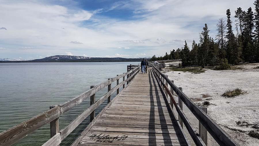 Yellowstonw West Thumb Geyser Basin