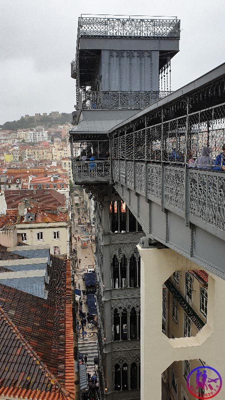 Mirador Elevador de Santa Justa, Lisboa