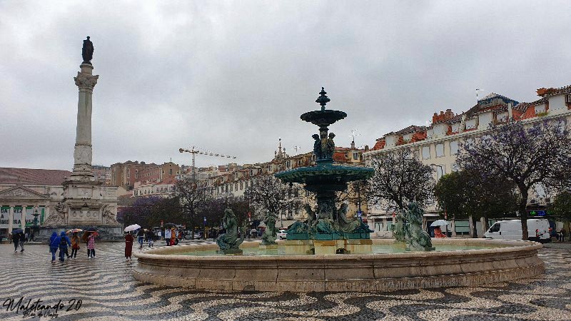 Plaza de Rossio, Lisboa