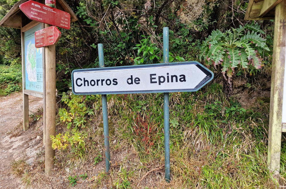 Chorros de Epina La Gomera