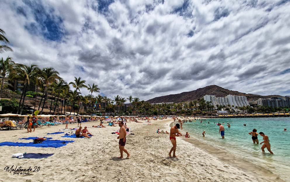 playa de Anfi Gran Canaria