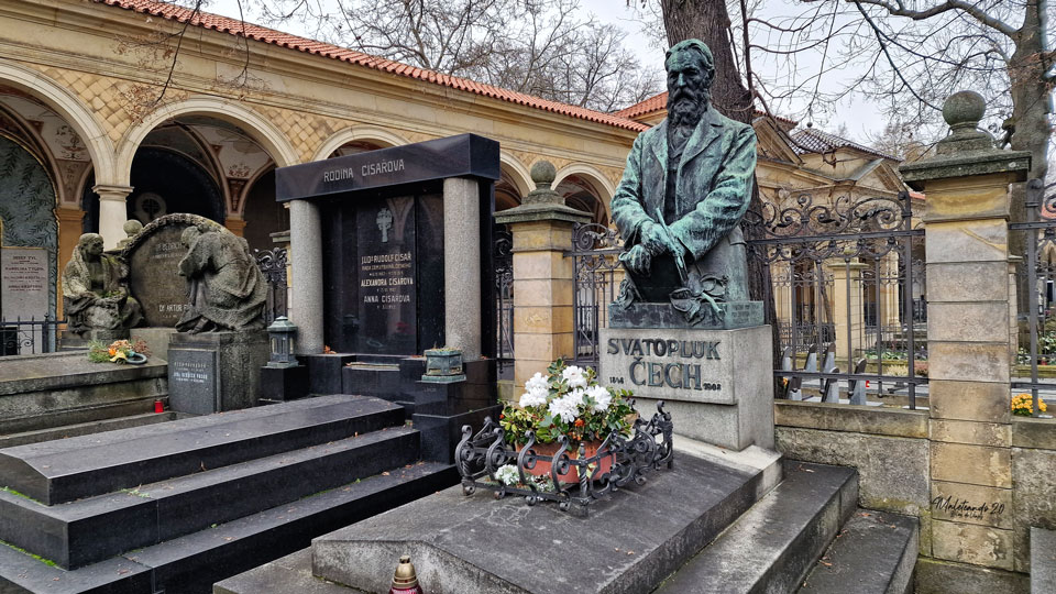 Cementerio de Vyšehrad Praga