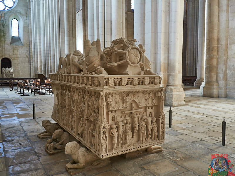 Tumba Dª Ines de Castro Monasterio Alcobaça