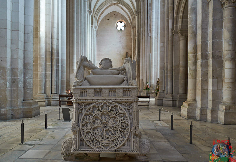 Tumba D. Pedro Monasterio Alcobaça