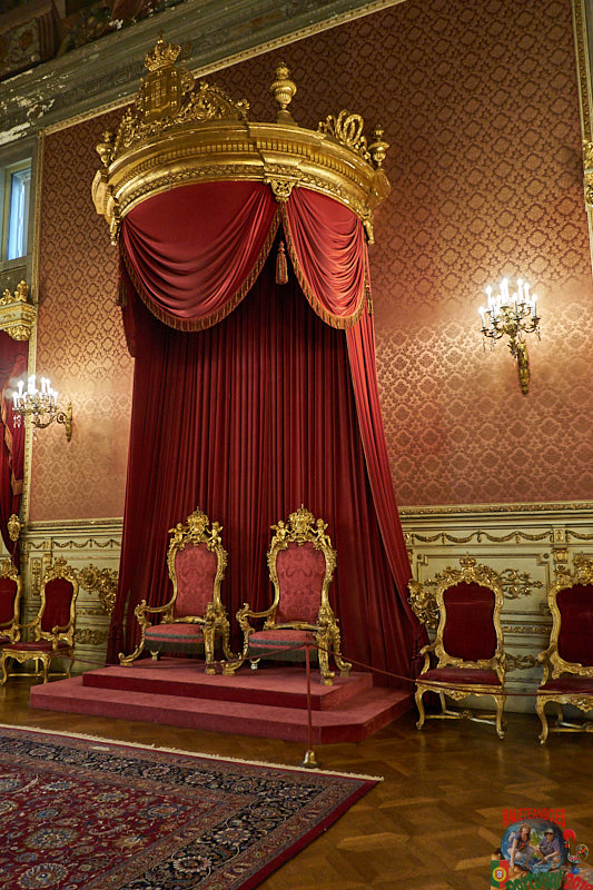 Salon del trono palacio Nacional de Ajuda