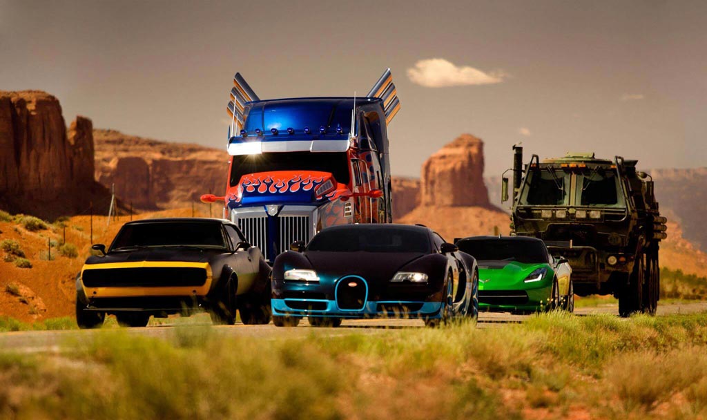 Transformers en Monument Valley